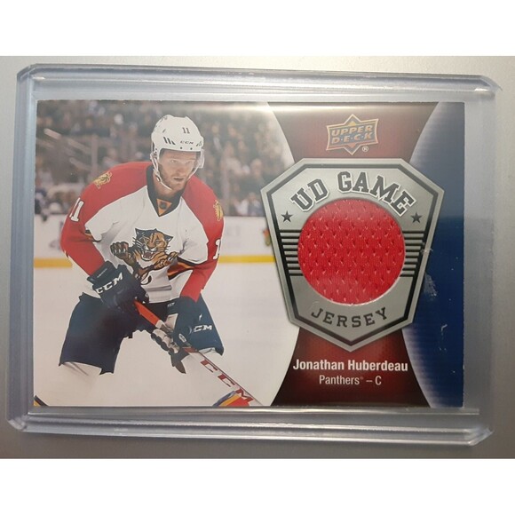 Upper Deck Other - 2016-17 UD Game Jersey Relic Card #GJ-HU Jonathan Huberdeau Panthers Hockey